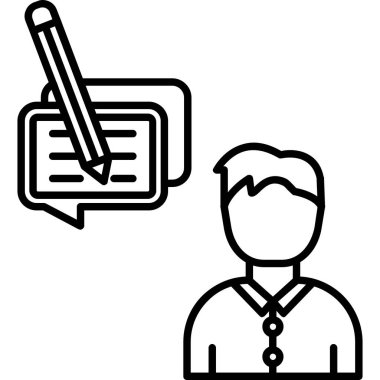 yönetici yönetici çalışan simgesi