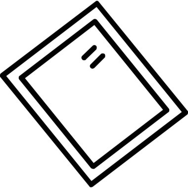 kitap simgesi vektör illüstrasyonu