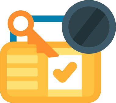 Liste vektör simgesini kontrol et