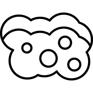 bulut hesaplama simgesi, vektör illüstrasyonu