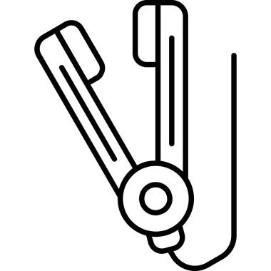 Saç kurutma makinesi ikonu. Beyaz arkaplanda izole edilmiş web tasarımı için özet saç kurutma vektörü simgesi