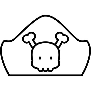 hayvan kafatası, illüstrasyon, beyaz arkaplan üzerindeki vektör