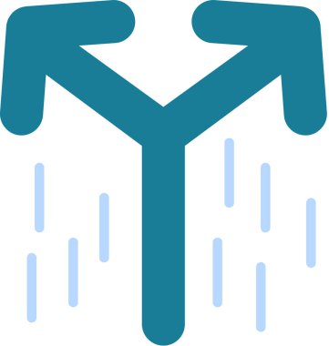 Tek bir izole simgenin vektör illüstrasyonu