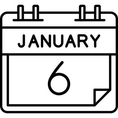 Takvim simge tasarlamak vektör