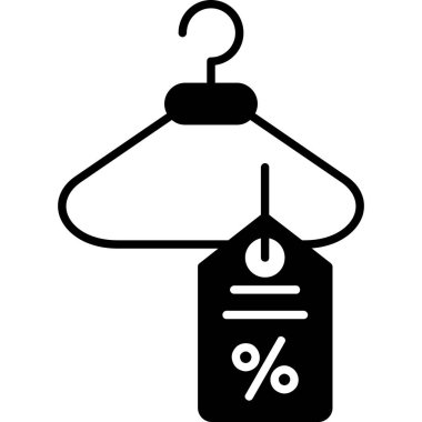 indirimli fiyat etiketi simgesi
