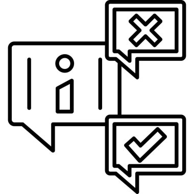 Basit vektör illüstrasyon seosu