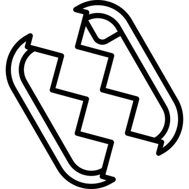 Balta Jack ikonu. Beyaz arkaplanda izole edilmiş web tasarımı için jack vektör simgesi