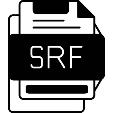 dosya biçimi simgesi, vektör illüstrasyonu