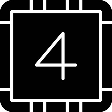 tarih simgesi, basit vektör illüstrasyonu