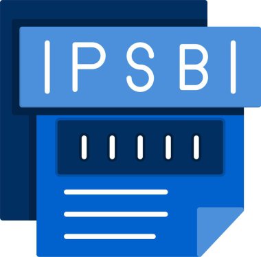 dosya biçimi simgesi, vektör illüstrasyonu