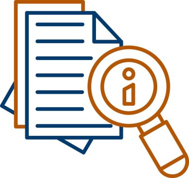 Web Kullanımı için Bilgi Simgesi, Basit Vektör İllüstrasyonu