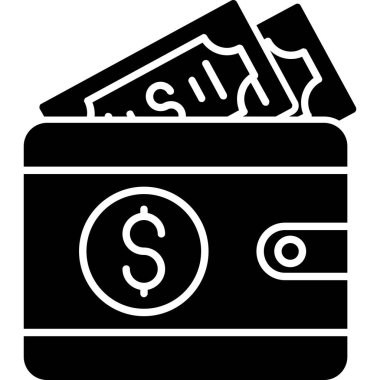 Para için. Web basit illüstrasyonu