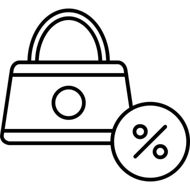 Alışveriş çantası. Basit tasarım