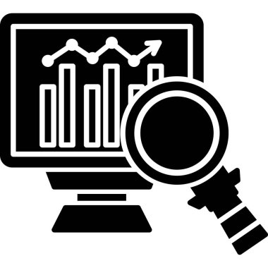 veri analiz vektörü simgesi