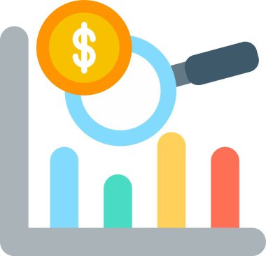 Dolar simgesi vektör illüstrasyonu