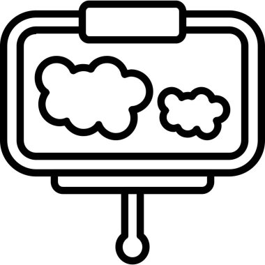 bulut depolama teknolojisi simgesi