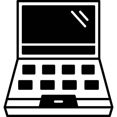 hesaplayıcı hesap makinesi elektronik simgesi ana hat biçiminde