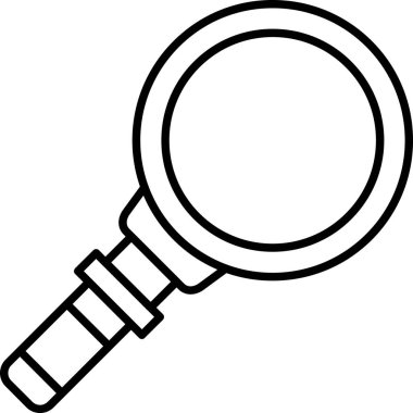 Büyüteç, vektör simgesi