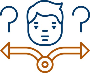 Web Kullanımı için Kişi Simgesi, Basit Vektör İllüstrasyonu