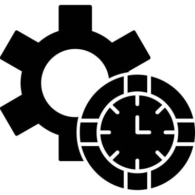 Vites ayarlama vektör simgesi