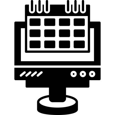 takvim olay simgesi katı biçimli