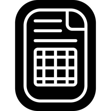 Cep telefonu simgesi, vektör illüstrasyonu