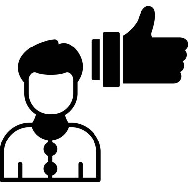 Müşteri bakım vektör simgesi