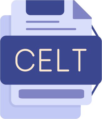 file format icon, simple vector illustration