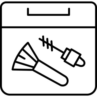 Çizgi film simgesinin vektör çizimi