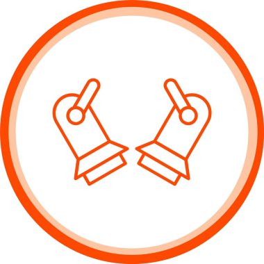 WC Simgesi, Web Kullanımı için Basit Vektör İllüstrasyonu