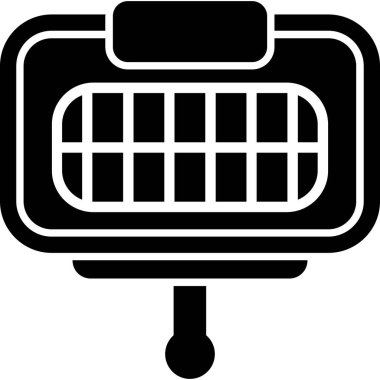 Izgara yap. Web simgesi basit illüstrasyon