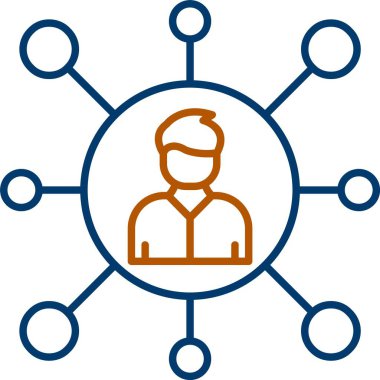 Web Kullanımı için Yetenek Simgesi, Basit Vektör İllüstrasyonu