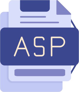 Tek bir biçim simgesi dosyasının vektör illüstrasyonu