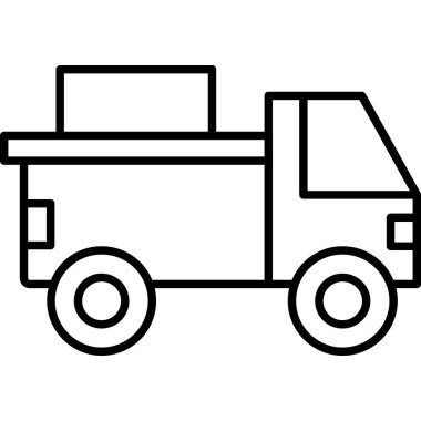 araba kamyon simgesi, taslak biçimi