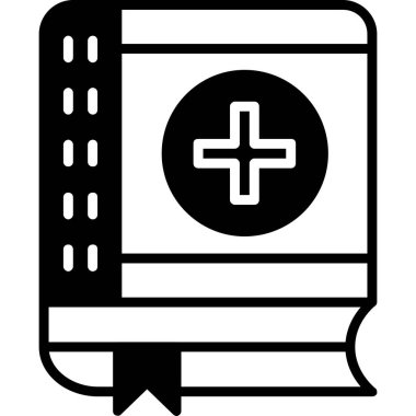 Kitap. Web simgesi basit tasarım