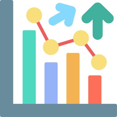 Grafik düz vektör simgesi