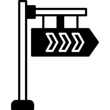 Trafik ışığı simgesi, vektör illüstrasyonu