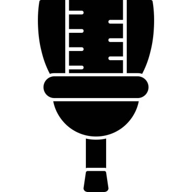 Modern b 'nin vektör illüstrasyonu eksik simgesi