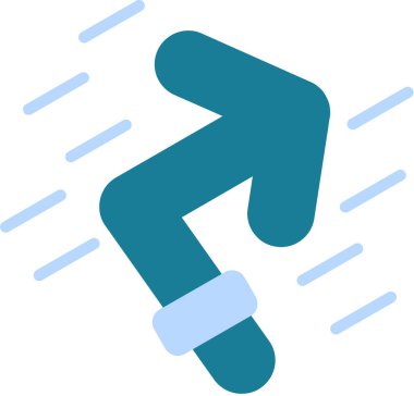 El ele tutuşan buz simgesi, vektör illüstrasyonu