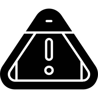 Siyah ve beyaz simgesinin vektör illüstrasyonu