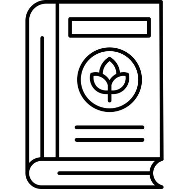 Yaprak. Web simgesi basit illüstrasyon