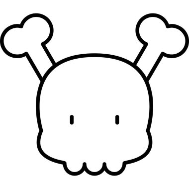 vektör çizim sevimli çizgi fil