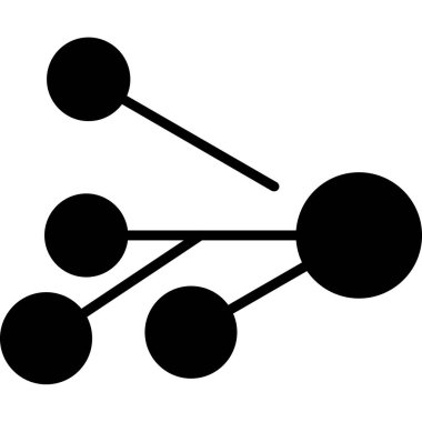 ağ paylaşım simgesi çizimi