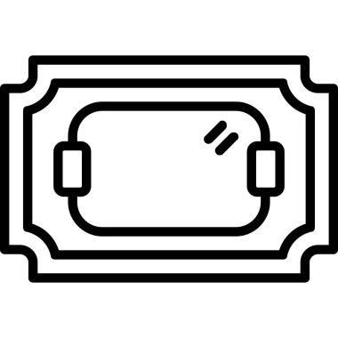 Nakit para simgesi, taslak biçimi