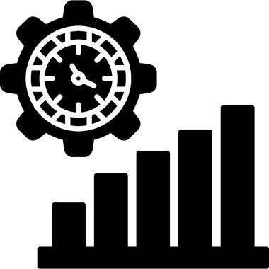 İş grafiği vektör illüstrasyonu