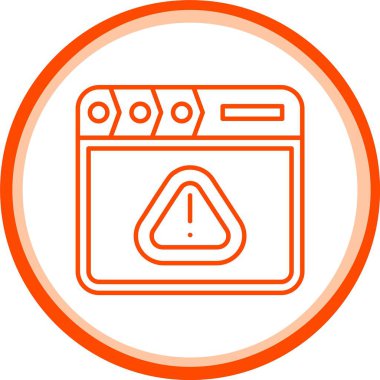 Web Kullanımı için Kesme Simgesi, Basit Vektör İllüstrasyonu