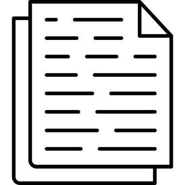 belge kağıt vektör simgesi kolayca düzenleyebilirsiniz