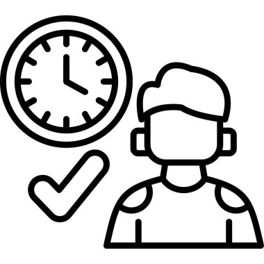 Zaman yönetimi simgesi, özet biçimi