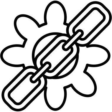 seo modern simgesinin vektör illüstrasyonu