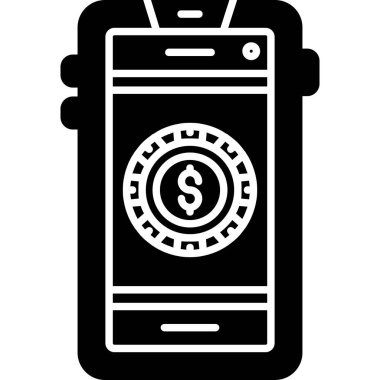 Akıllı telefon simgesi, basit tarzı